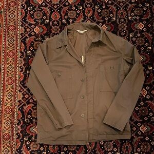 Zara Men's Taupe Shirt Jacket